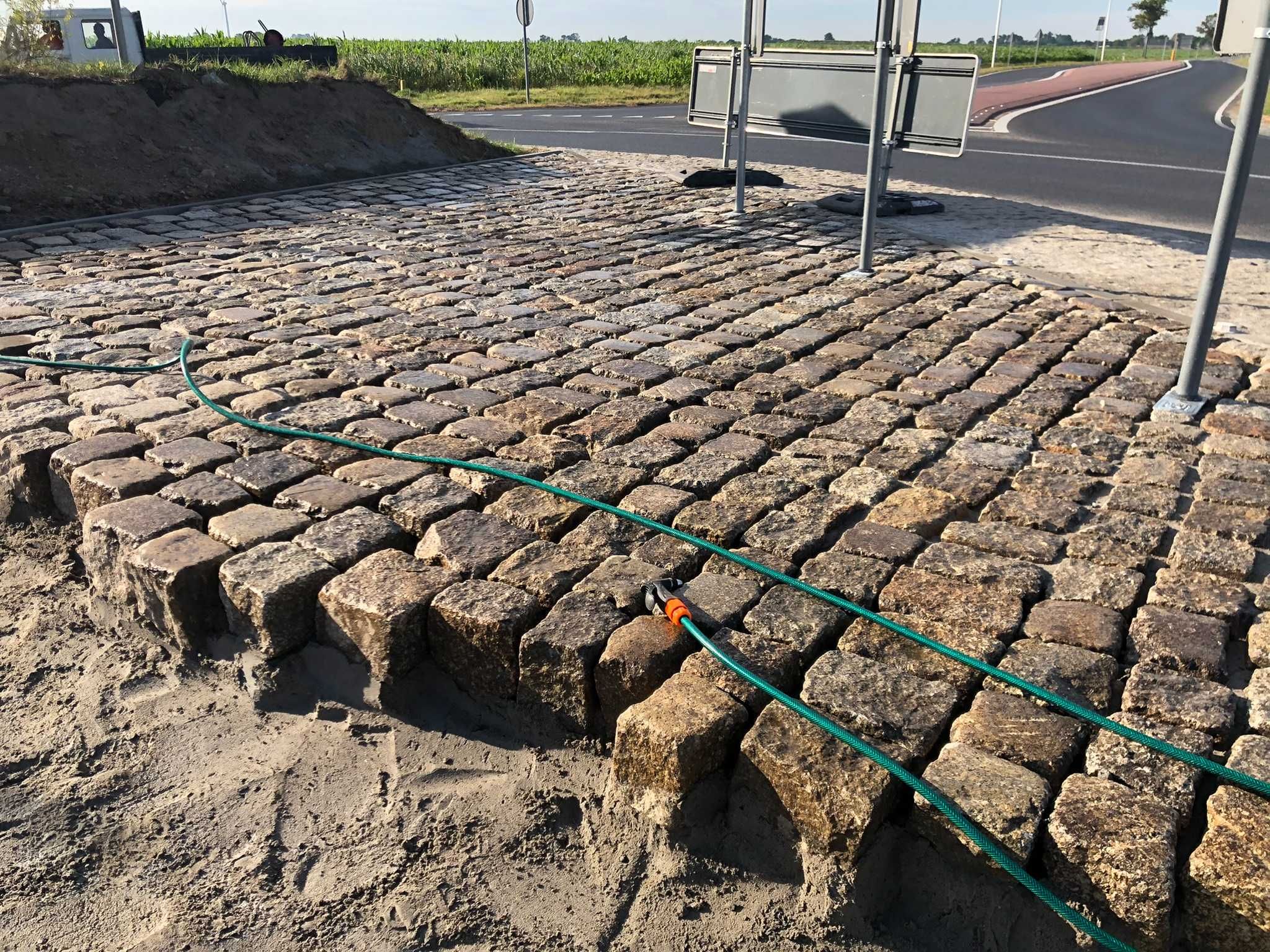 Układanie kostki granitowej Września, Słupca, Gniezno