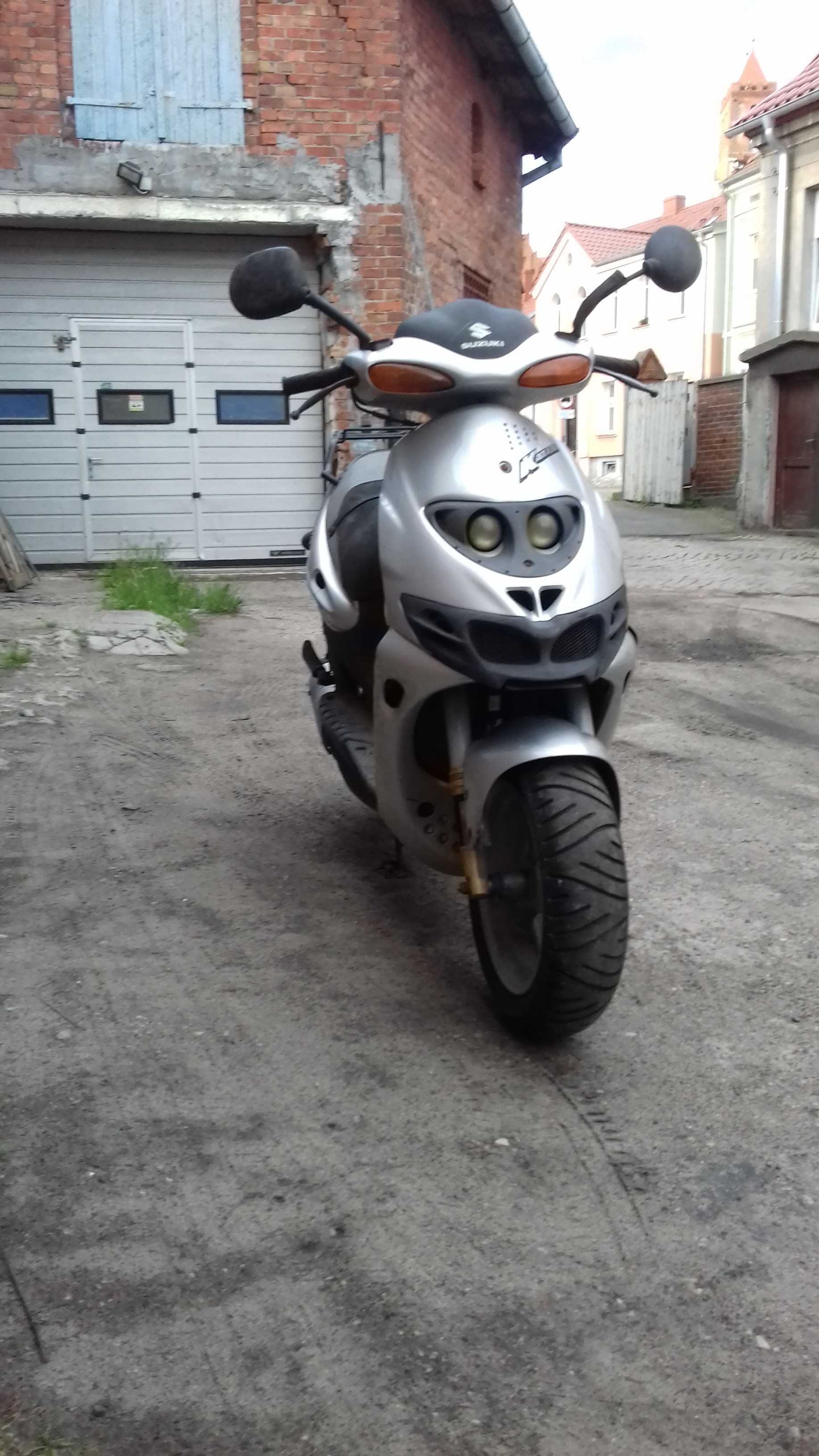 suzuki katana lampa czasza lagi koło instalacja zacisk 50