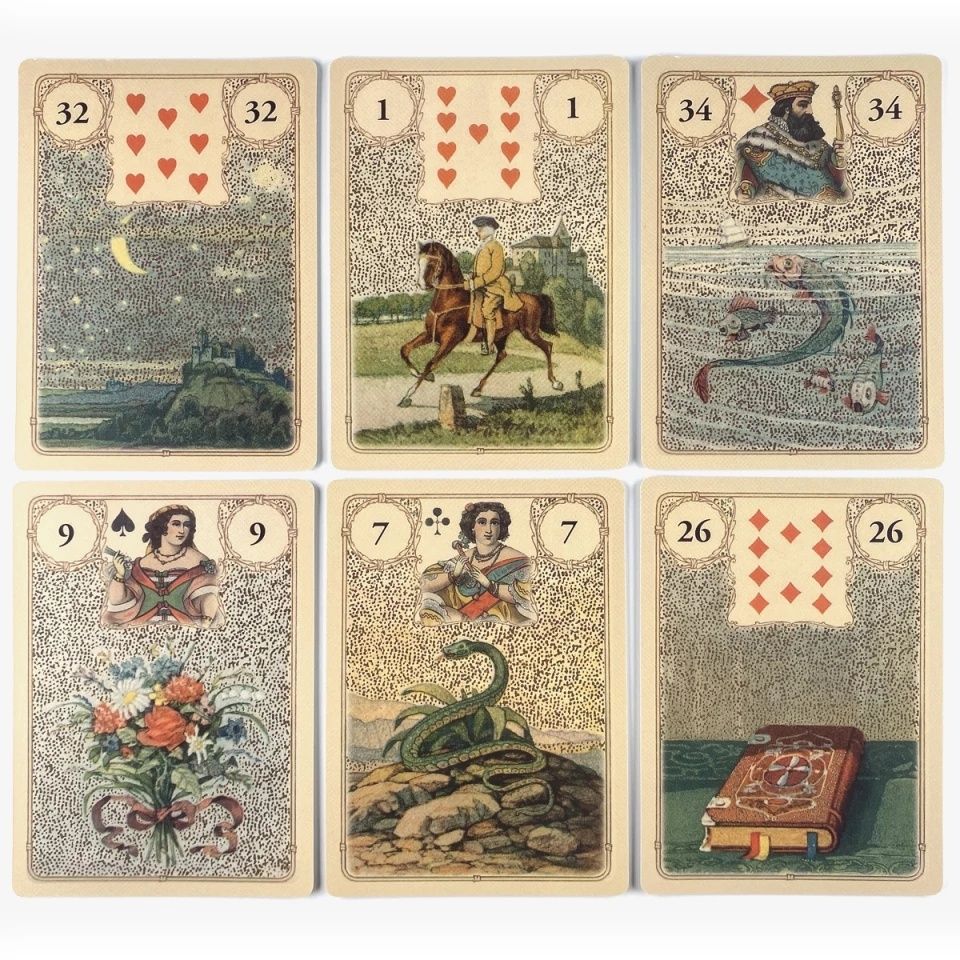 Baralho / oraculo Golden Lenormand