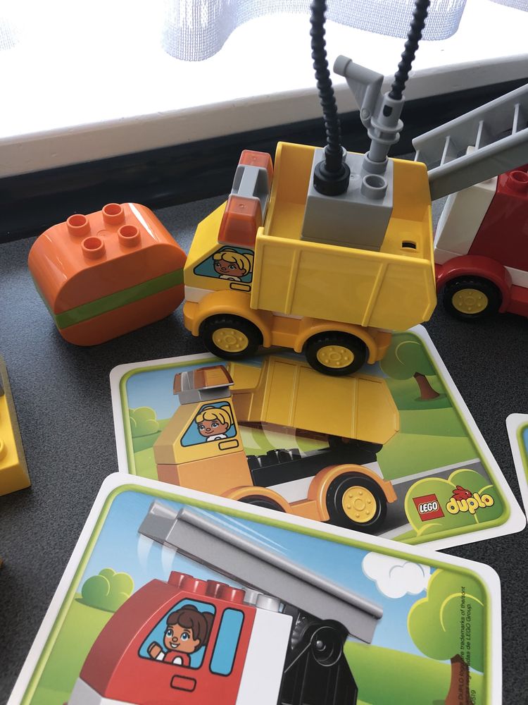 Lego 10816 duplo  pojazdy klocki auta
