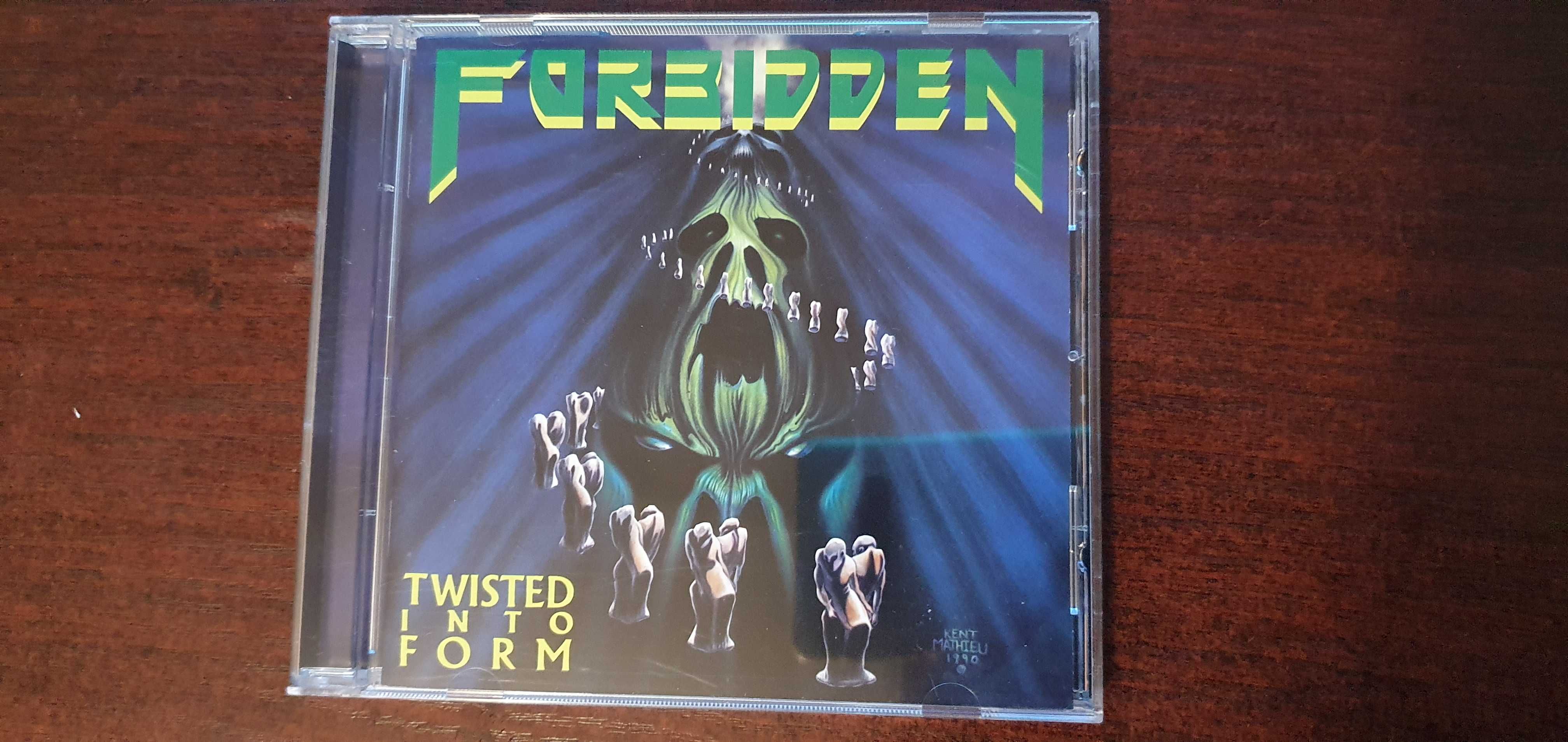 Forbidden  " Twisted into form "   thrash metal USA