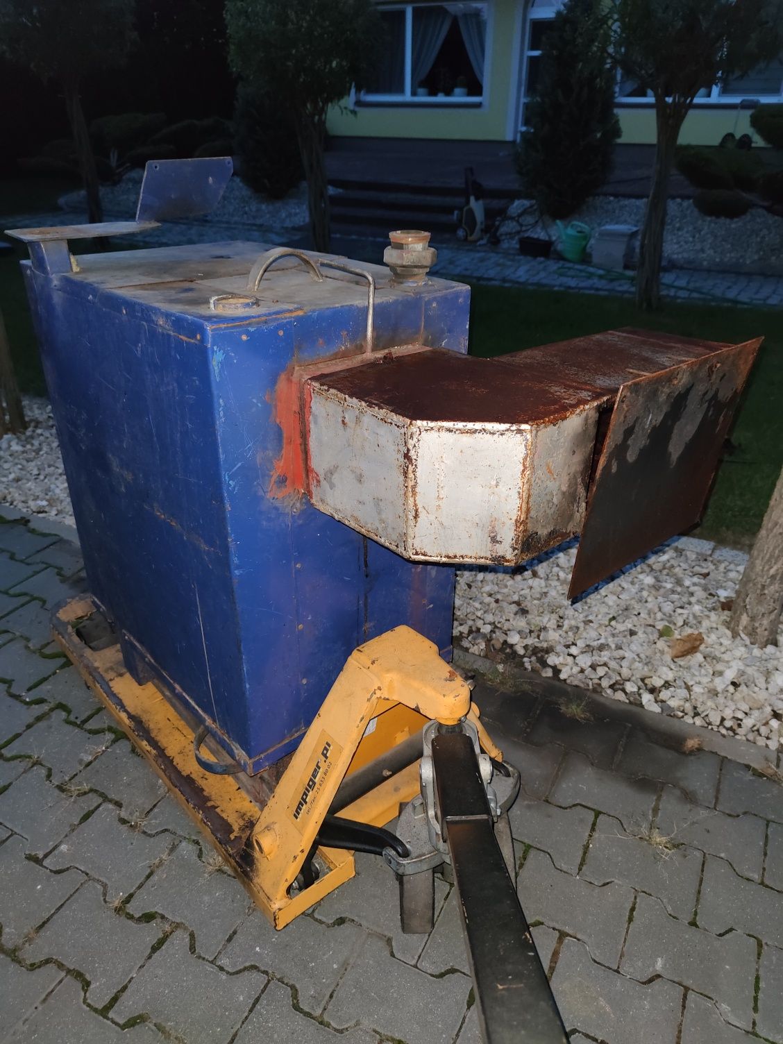 Bojler, wymiennik ciepłej wody dwu płaszczowy Galmet 100l.