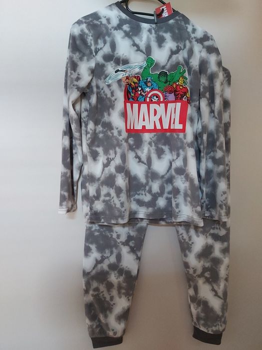 Piżama chłopięca, Welurowa piżama chłopięca, Piżama Marvel 146/152