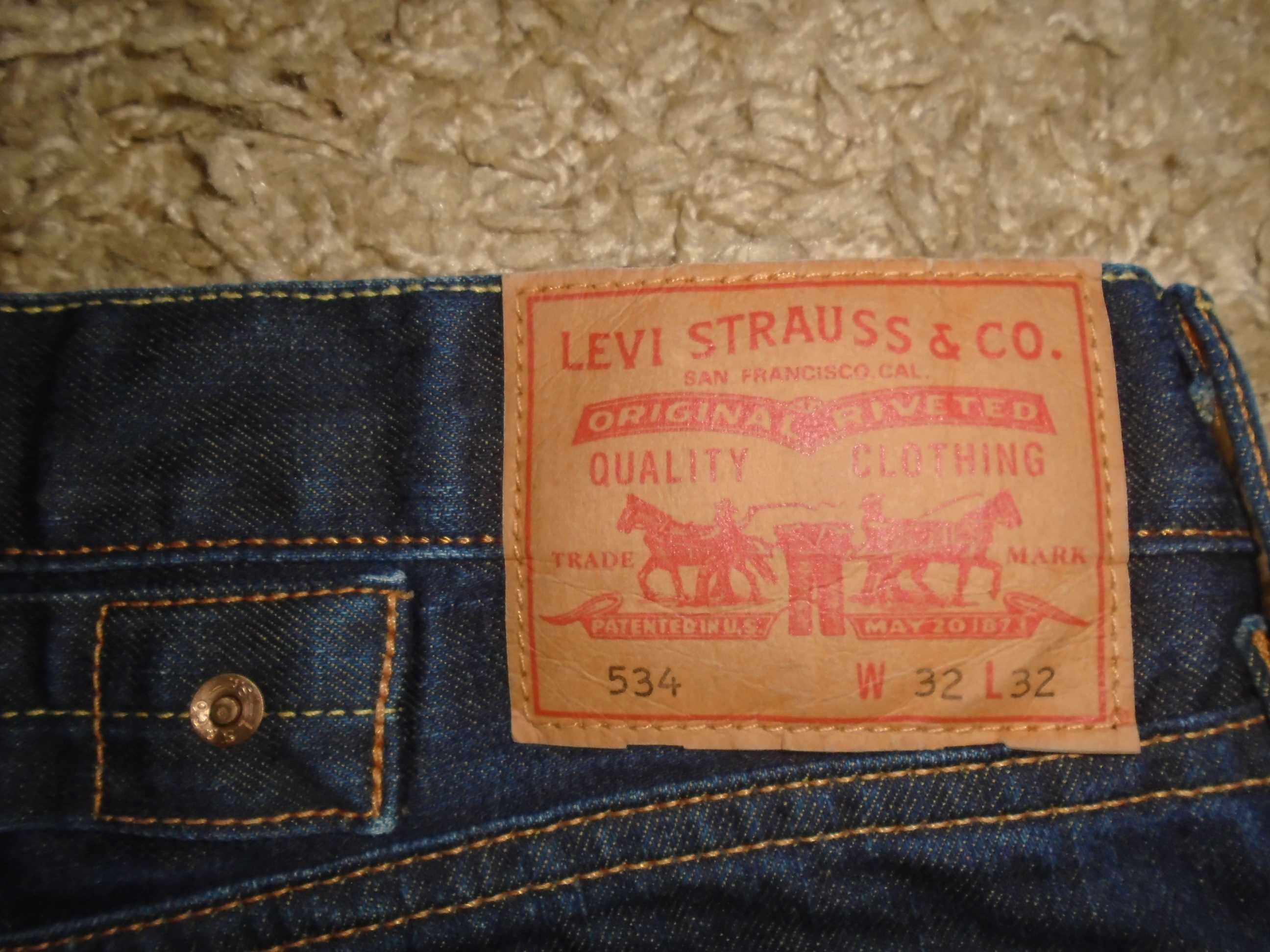 Джинсы LEVIS 534 USA W32 L32