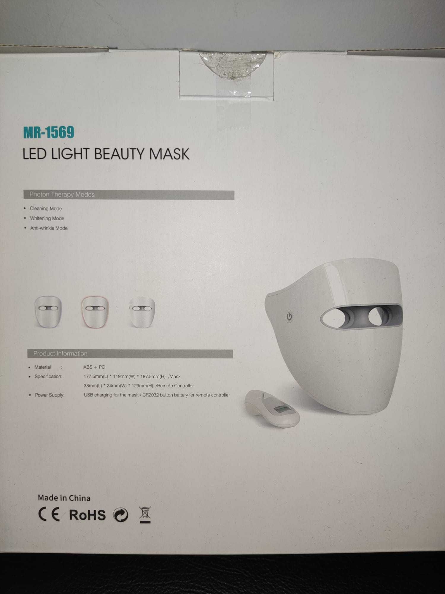 Máscara de beleza facial Led Quirumed