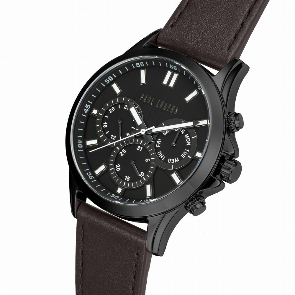 zegarek męski paul lorens pl8071a2-1b2 + box
