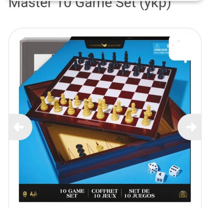 Продам набор шахматы ( Мастер 10)
