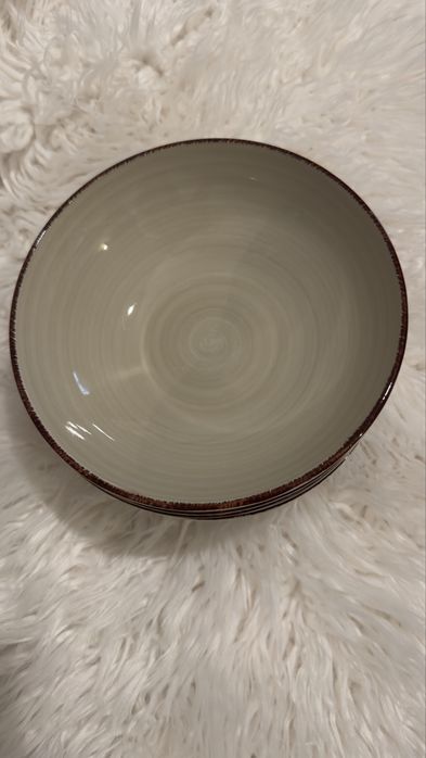 Conjunto pratos de sopa