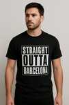 STRAIGHT OUTTA BARCELONA koszulka męska damska dziecięca Nowa bawełna