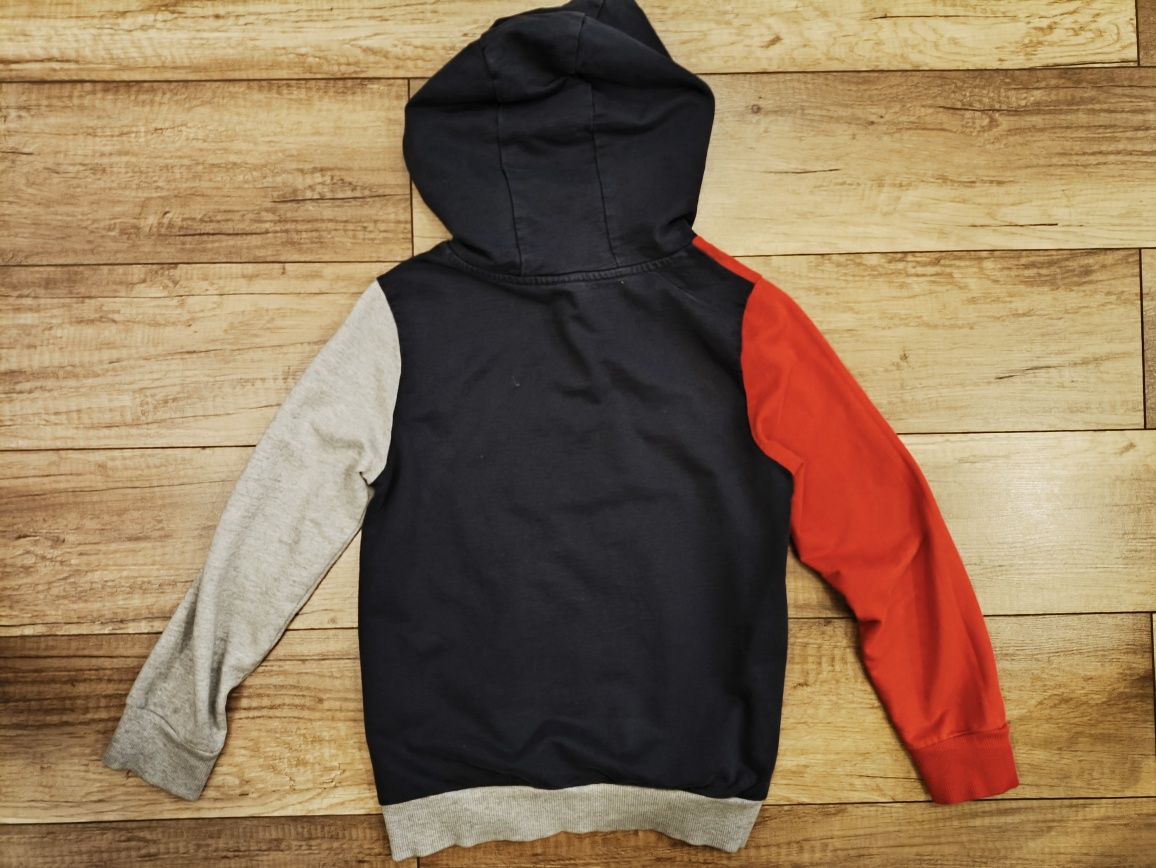 Bluza z kapturem Cocodrillo, r.134 nieocieplana