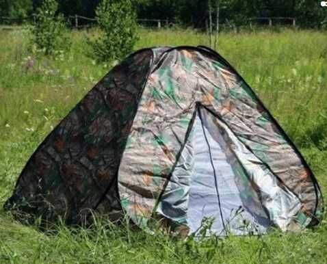 Палатка летняя автомат 4-х местная 2.5м*2.5м*1.80м