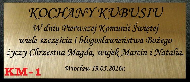 Obraz z Aniolem Stróżem na Chrzest komunię z twoją dedykacją