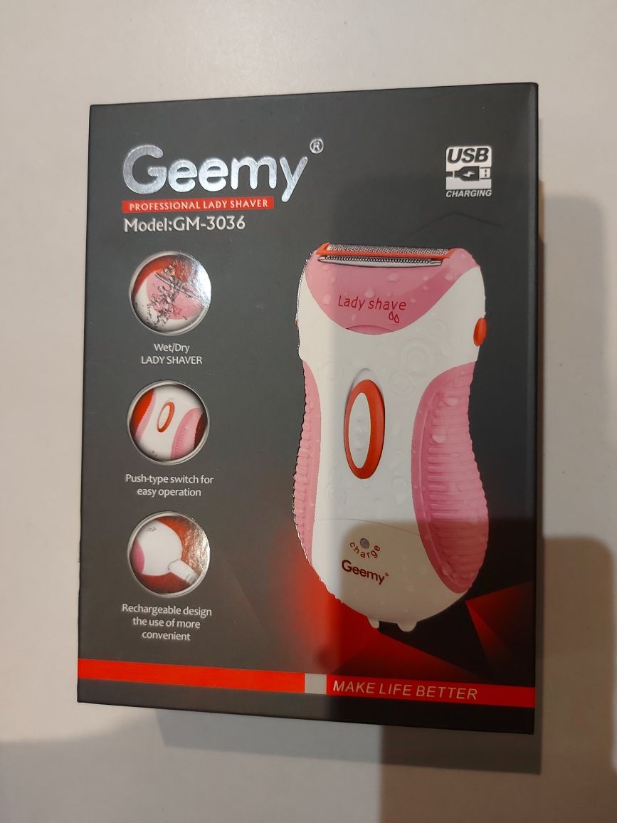 Nowy depilator damski  Gemei Ladyshaver