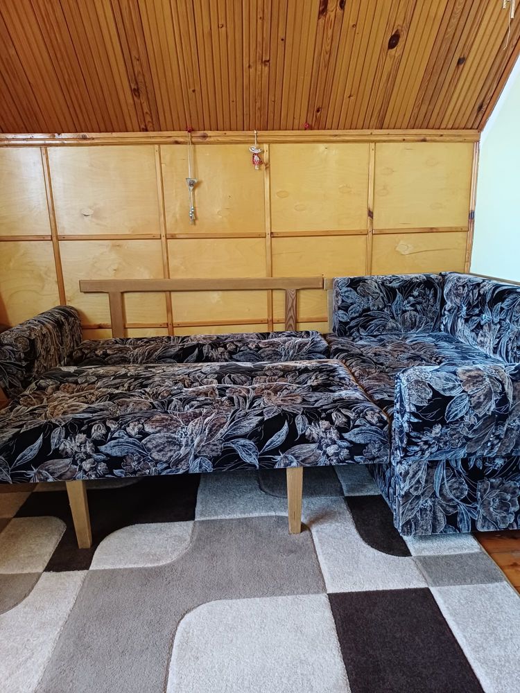 Sofa narożna z funkcją spania