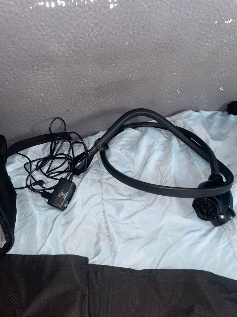 Máquina de pressoterapia com mala
