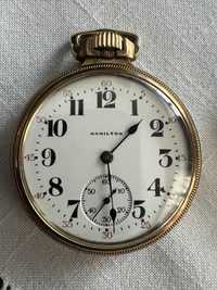Relógio Bolso Hamilton com cerca de 100 anos
