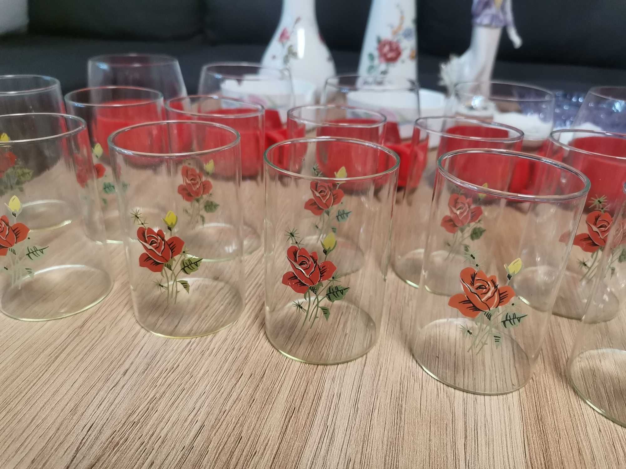 Stara porcelana PRL szkło Made in Poland Karolina, Chodzież
