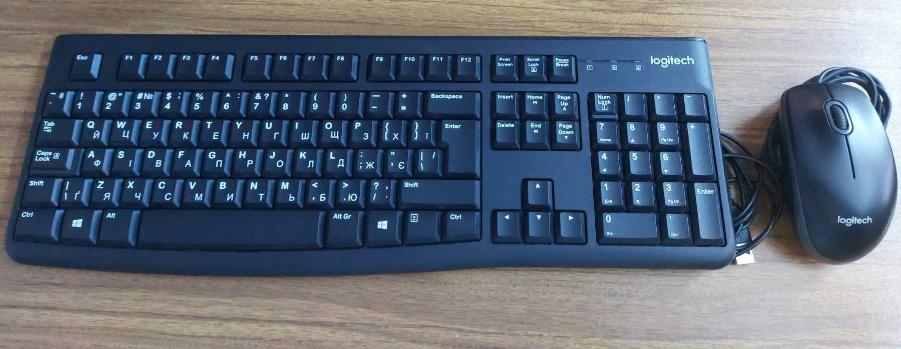 Клавиатура и Мышка Logitech