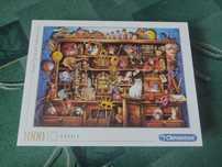 Puzzle 1000 regał z kotkami