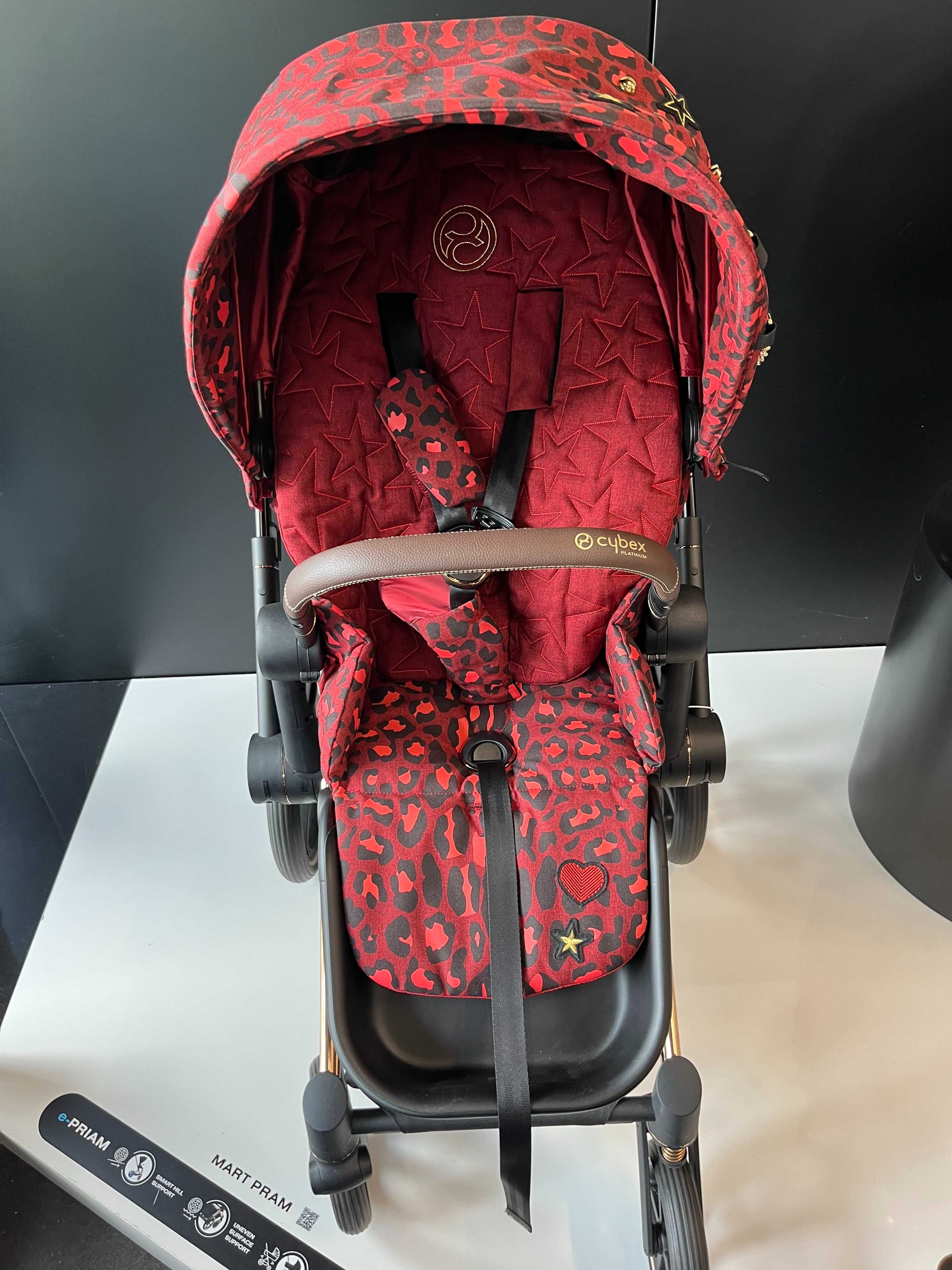 Wózek 3w1 Cybex Priam 4.0 Rockstar Cybex Cloud Z2 OUTLET