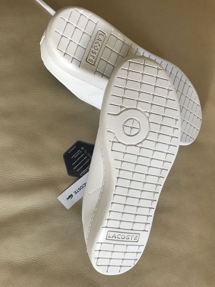 Tenis da Lacoste brancos