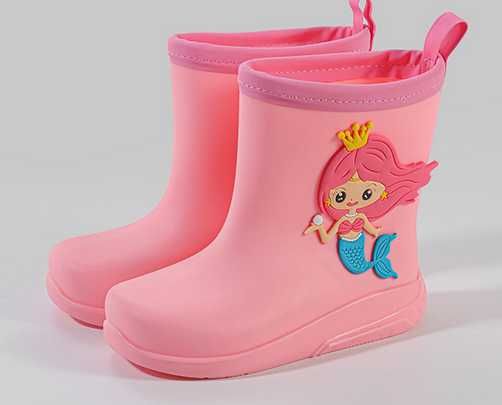 Дитячі гумові чобітки для хлопчиків та дівчаток