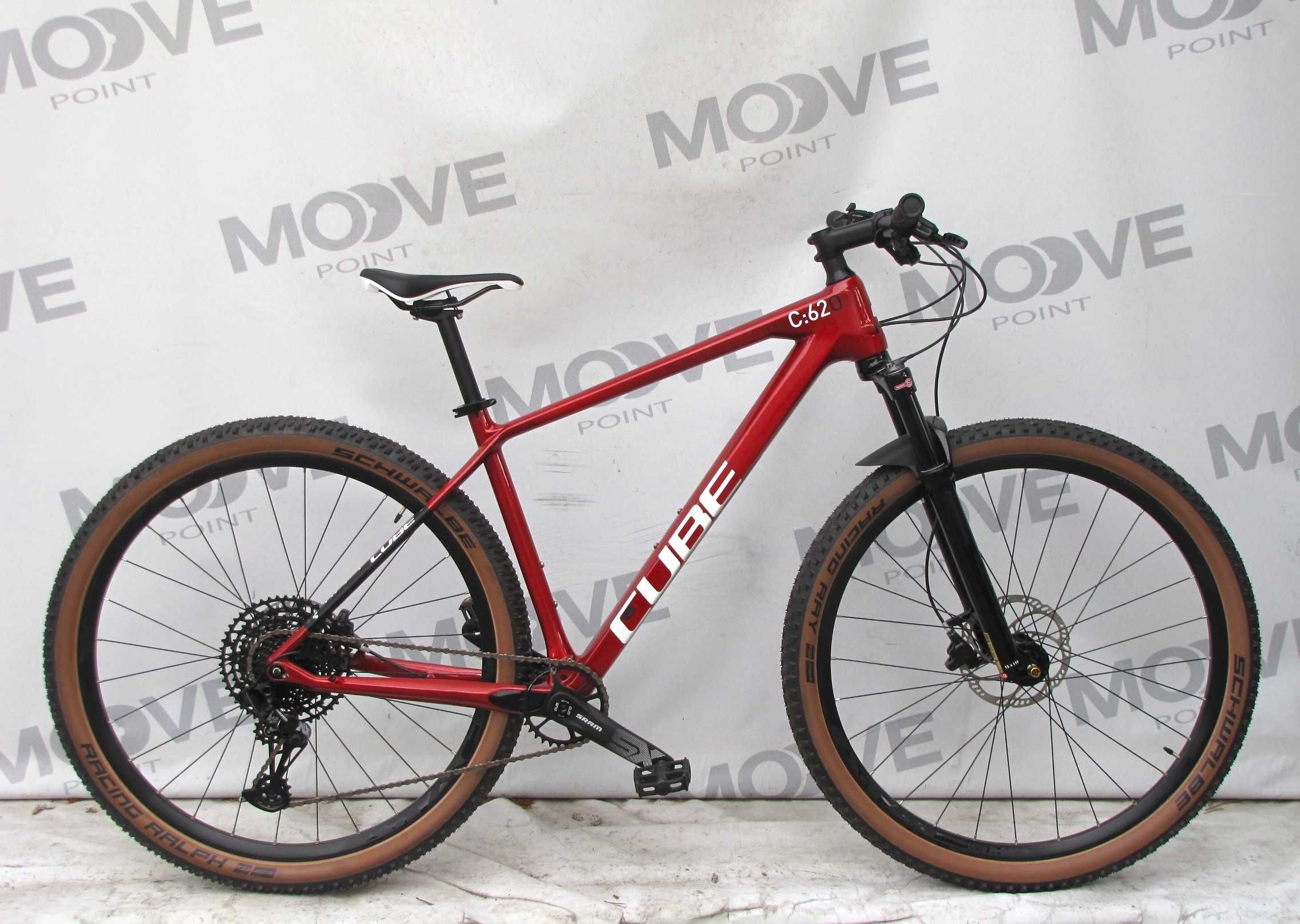 Nowy 29" CUBE REACTION ON1 C.62 ! Carbon, SRAM 1x12, Magura!