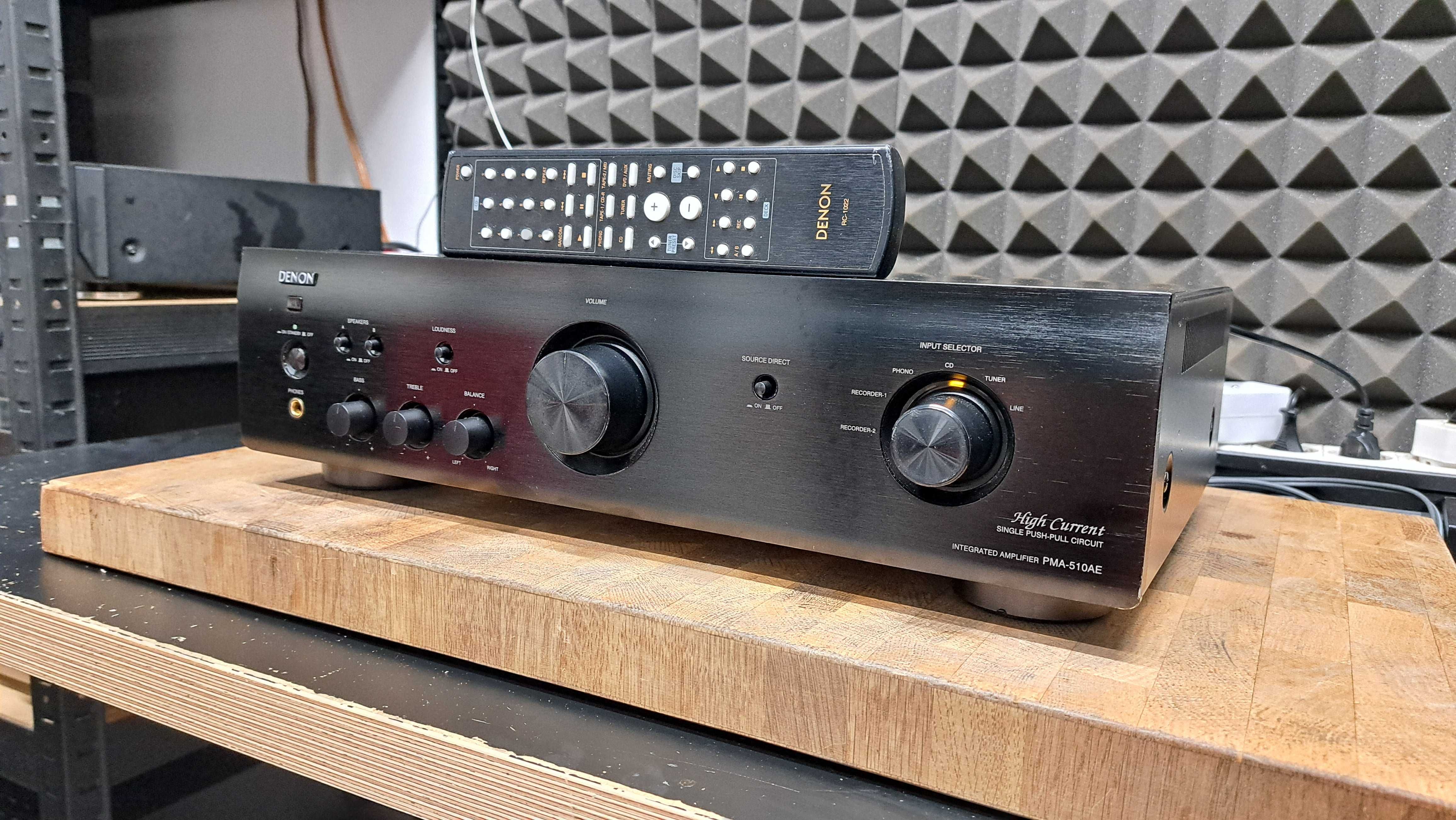 Wzmacniacz Denon PMA-510AE plus pilot