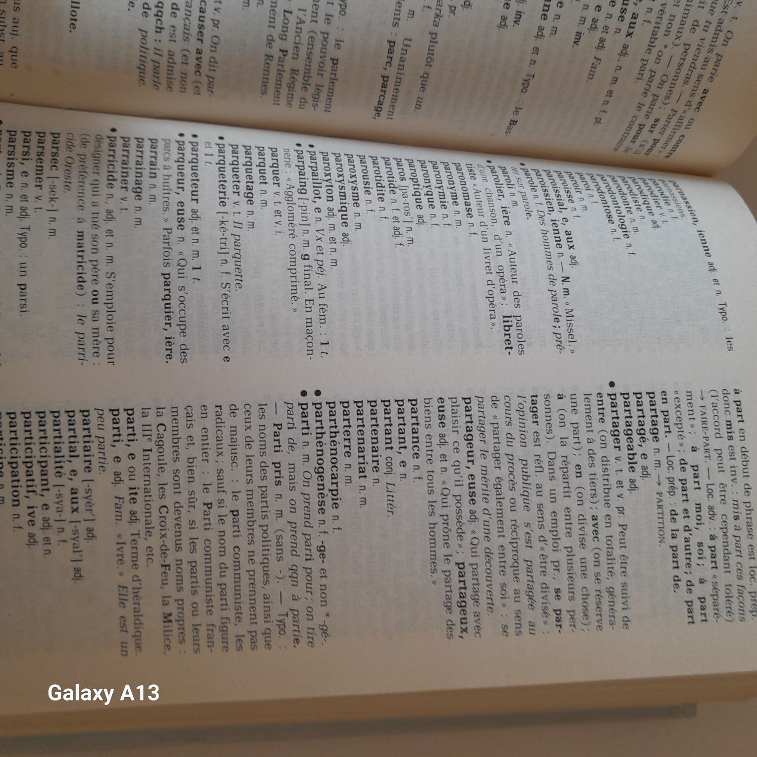 Hachette, Słownik trudności J. francuskiego