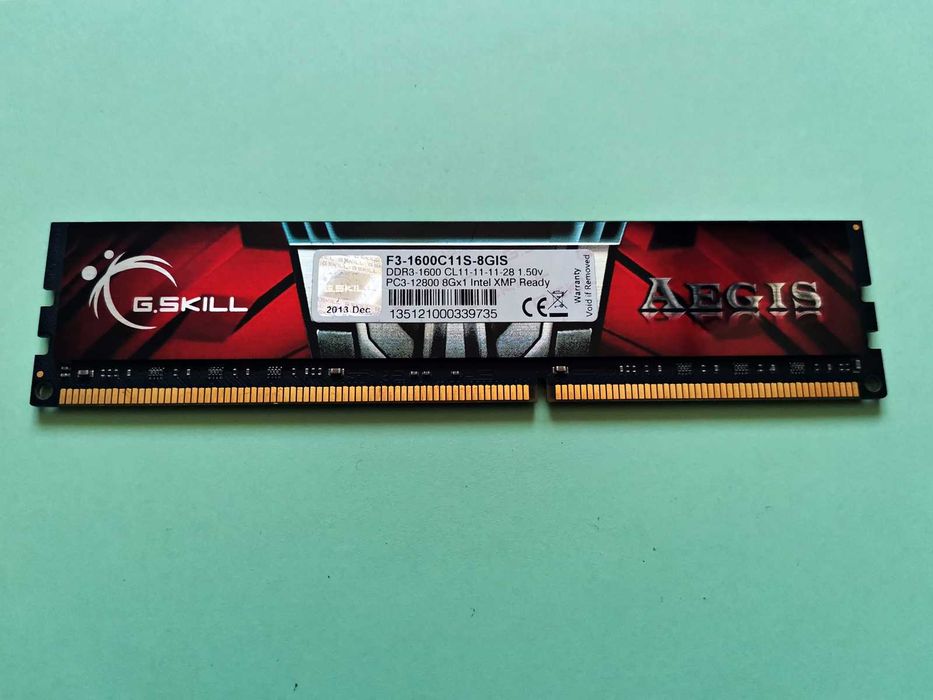 DDR3 8GB G.SkiLL AEgis 12800 -Komputer