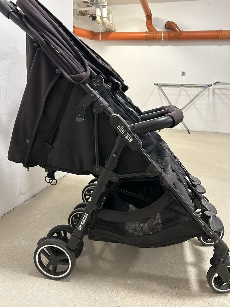 Wózek bliźniaczy Baby Monsters Kuki Twin