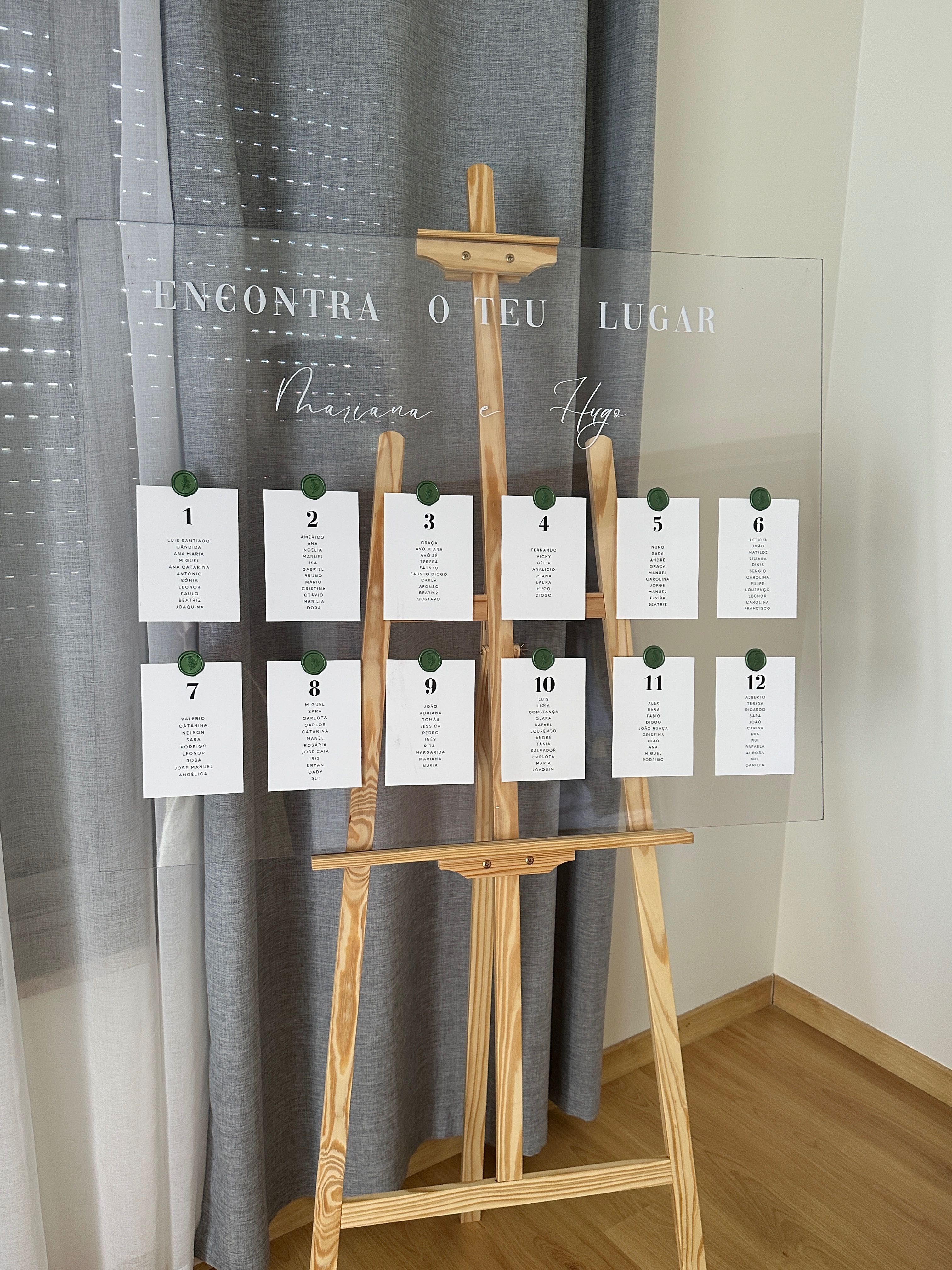 Decoração de casamento e tripés