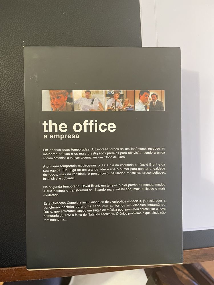 DVD Série The Office UK / A Empresa original Ricky Gervais 3 discos