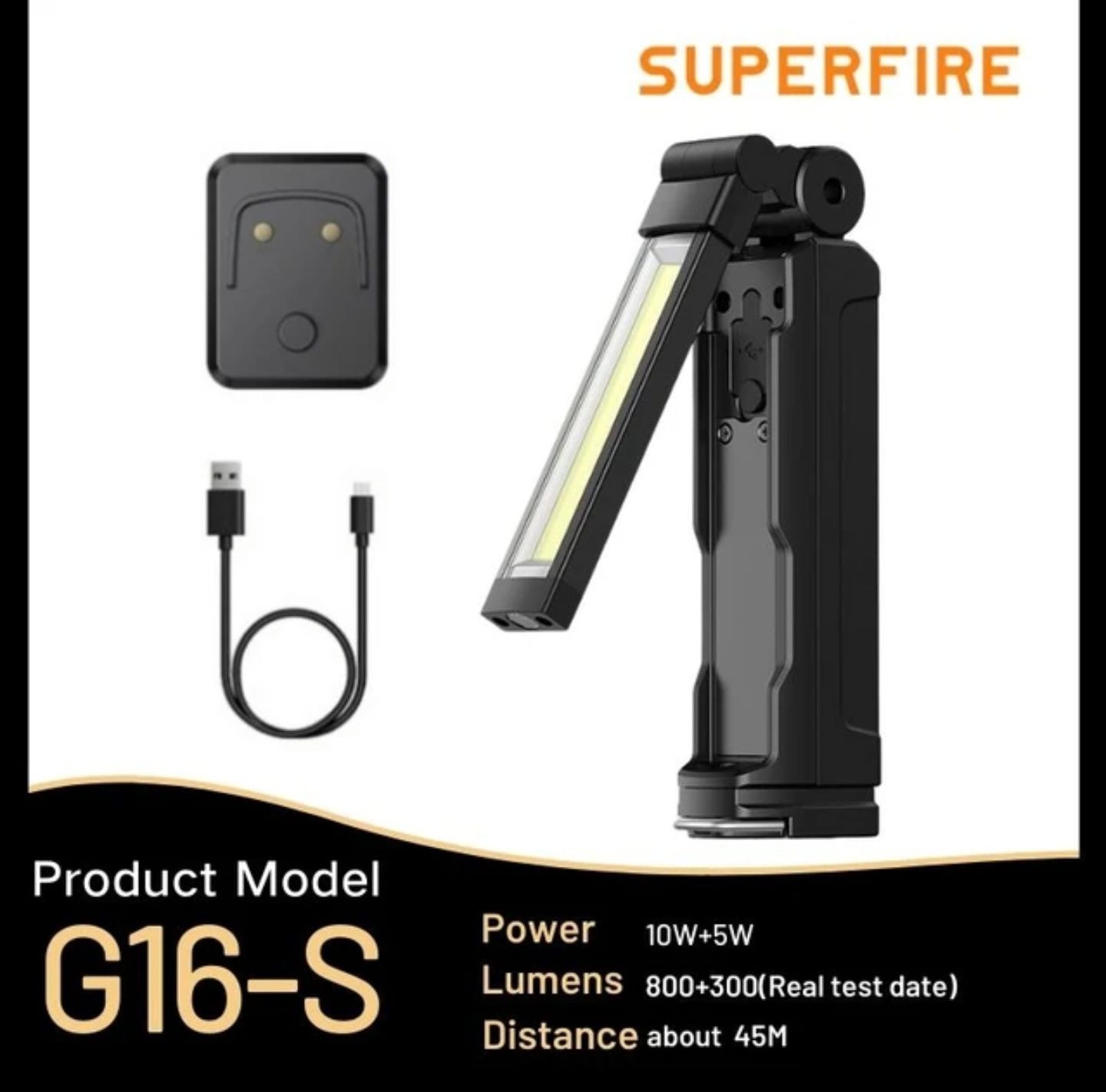 Багатофункціональний ліхтар Superfire G16-S