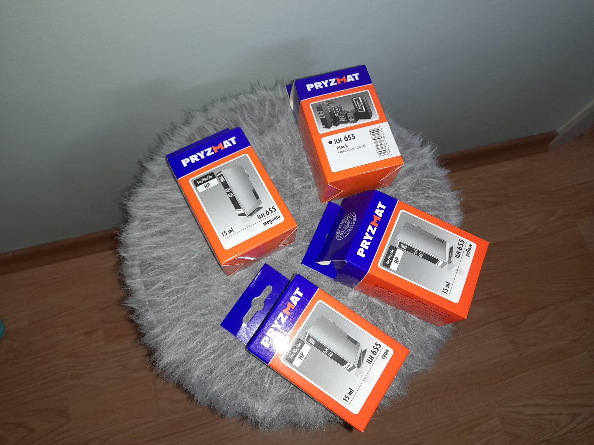 Tusze do drukarki HP 4 szt