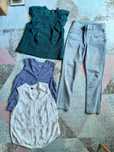Zestaw 3 bluzki Medicine i Beloved rozm. S/M i spodnie Orsay Jeans S