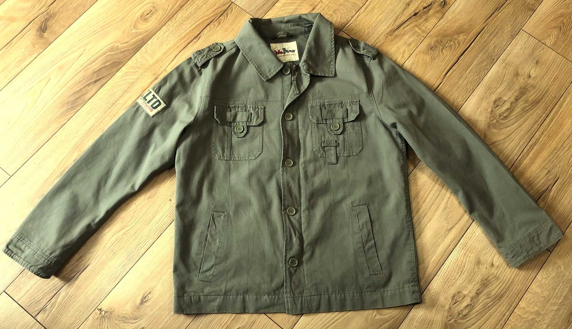 Kurtka męska koszulowa_katana khaki r.L John Baner 55 zł