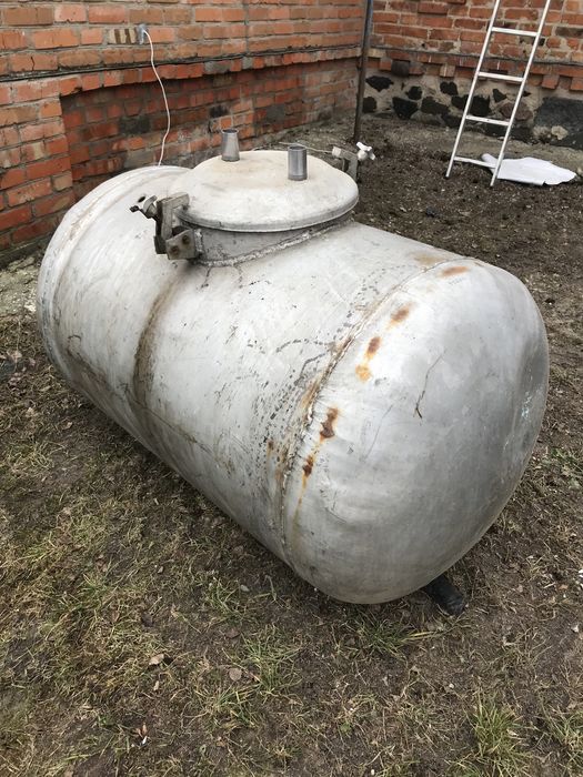 Бочка алюмінієва молочна