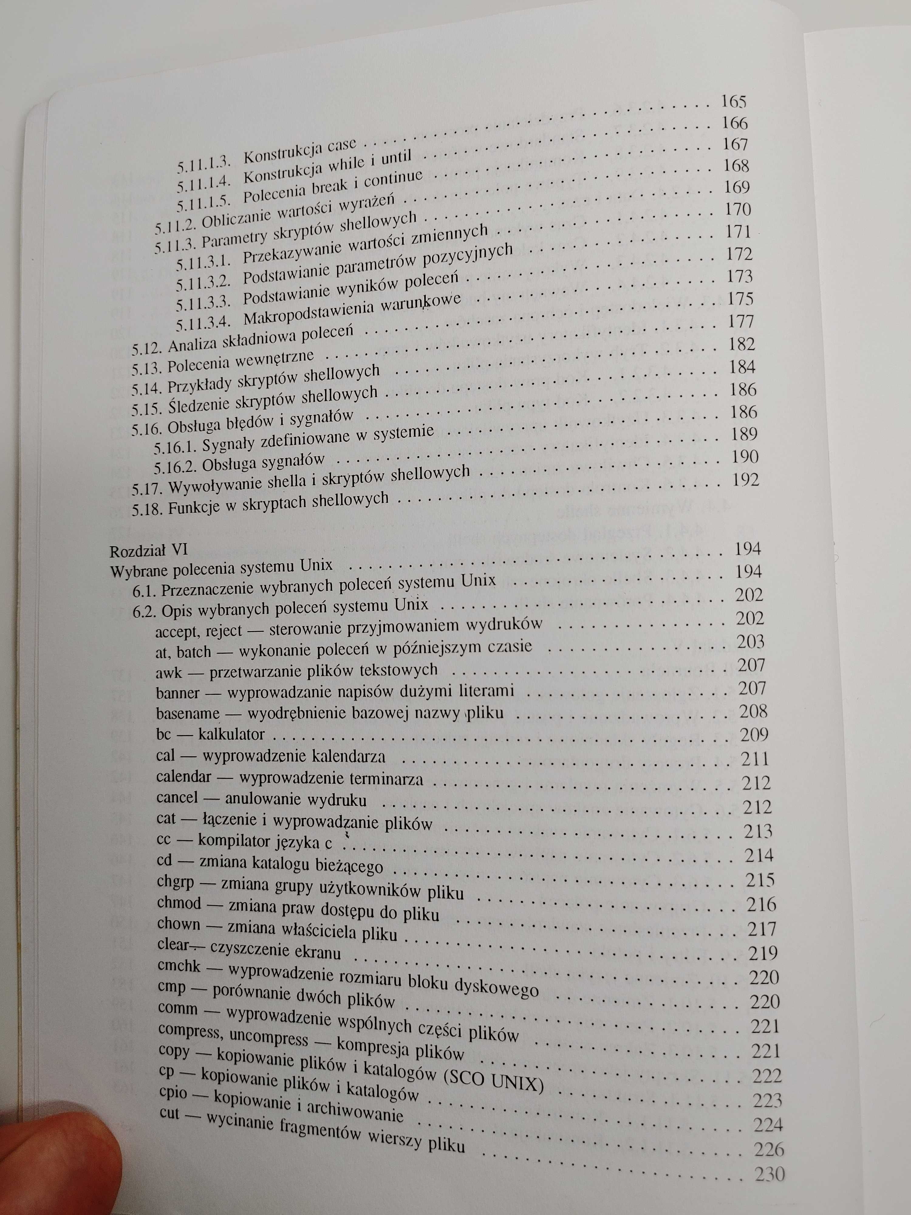 Książka UNIX - użytkowanie i administrowanie - Jerzy Marczyński