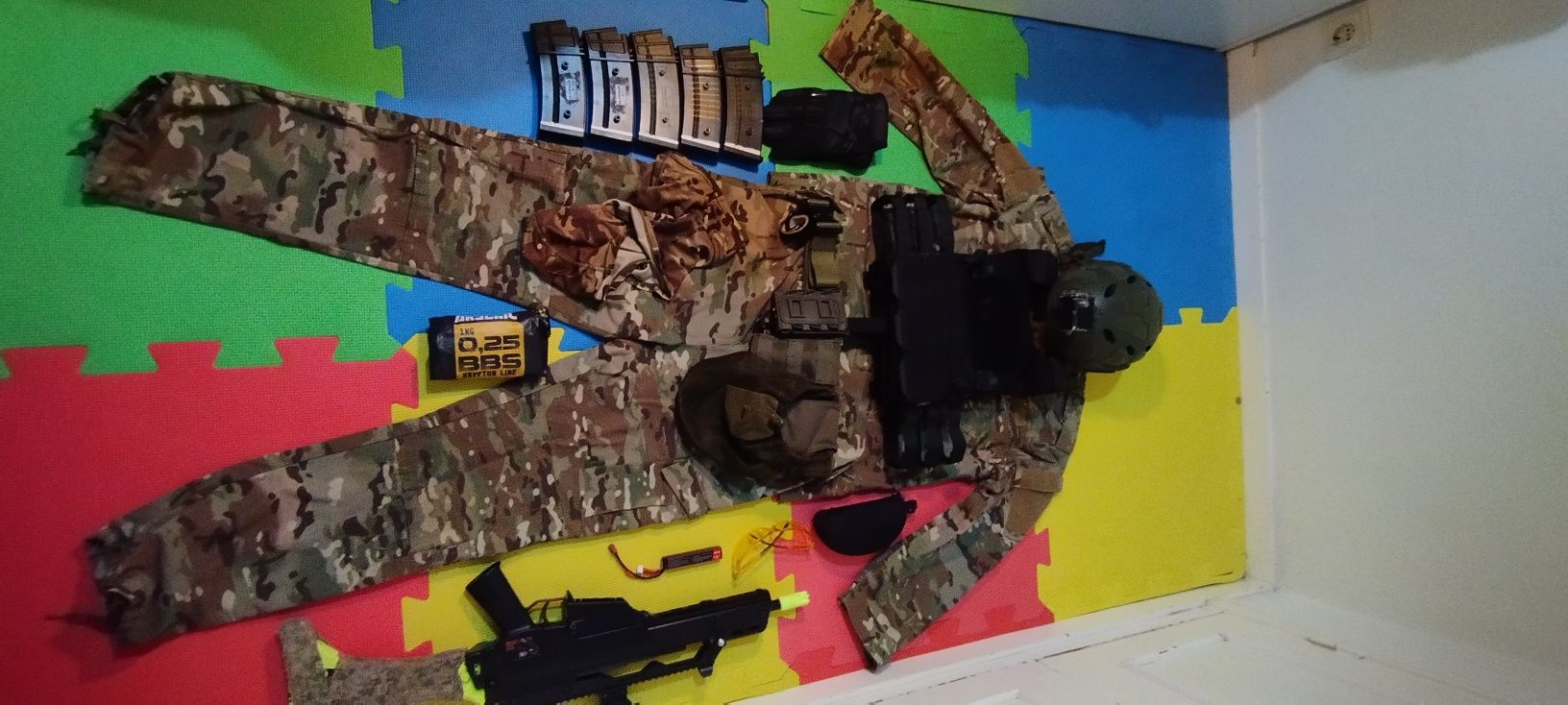 Kit de airsoft para iniciantes