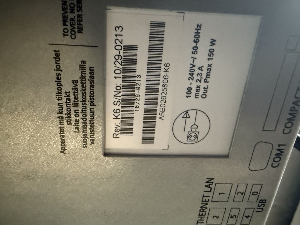 Panel operatorski SIEMENS 6AV7832-0BA10-1CC0