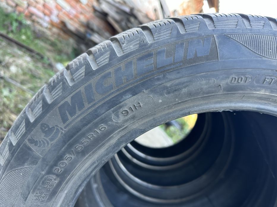 Шини michelin 205/55 r16 зимові