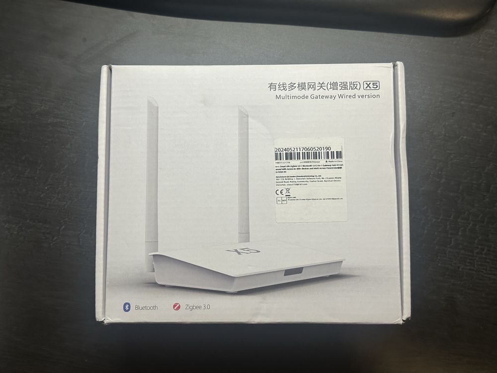 ‼️Tuya Zigbee 3.0 / Bluetooth 5.0 2-in-1 Gateway Hub X5