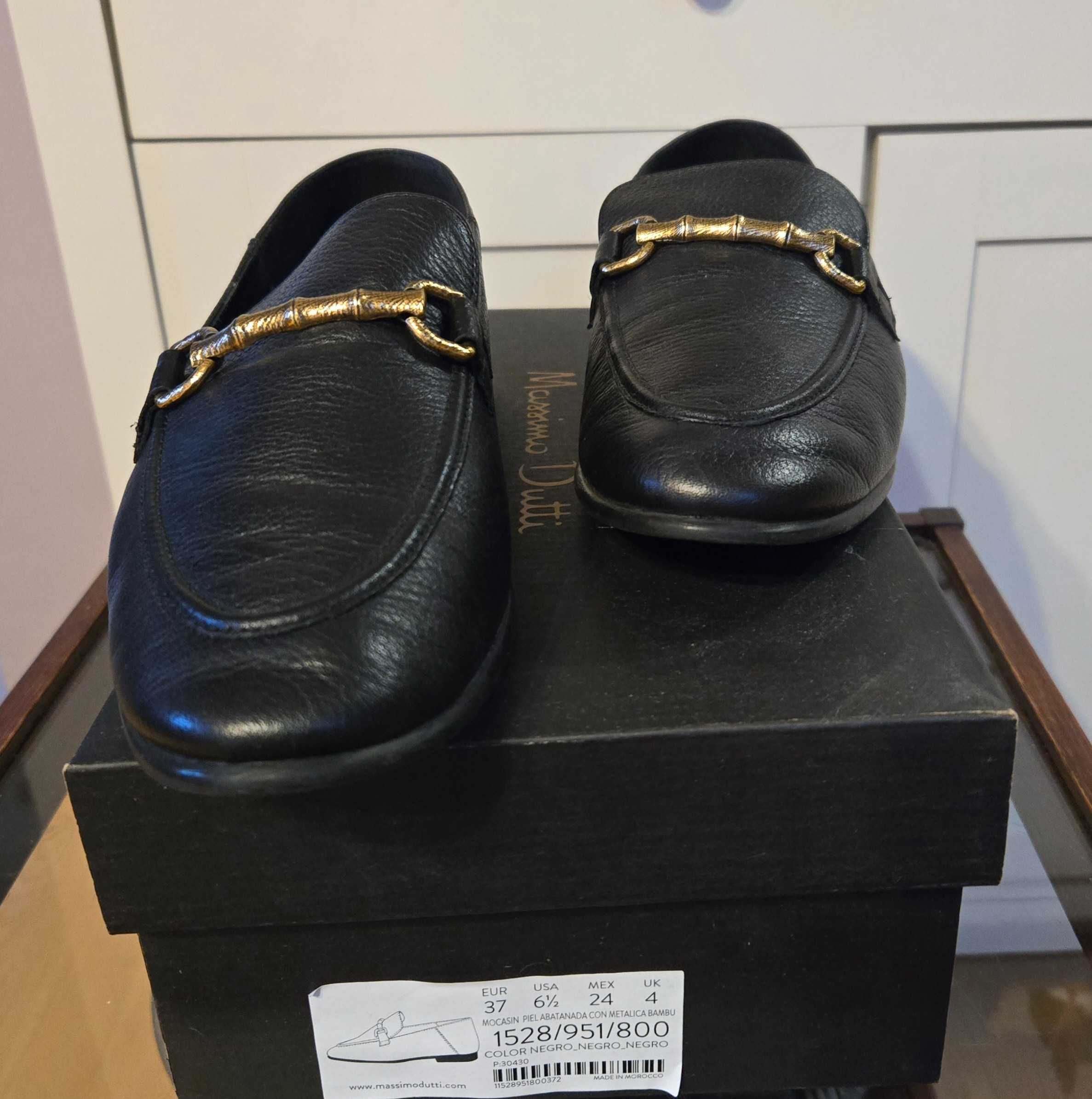 Mokasyny Massimo Dutti roz.38