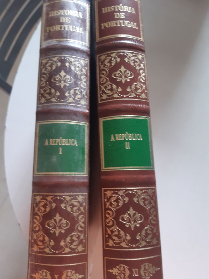 Varios livros de colecção e 2 livros novos de História de Portugal