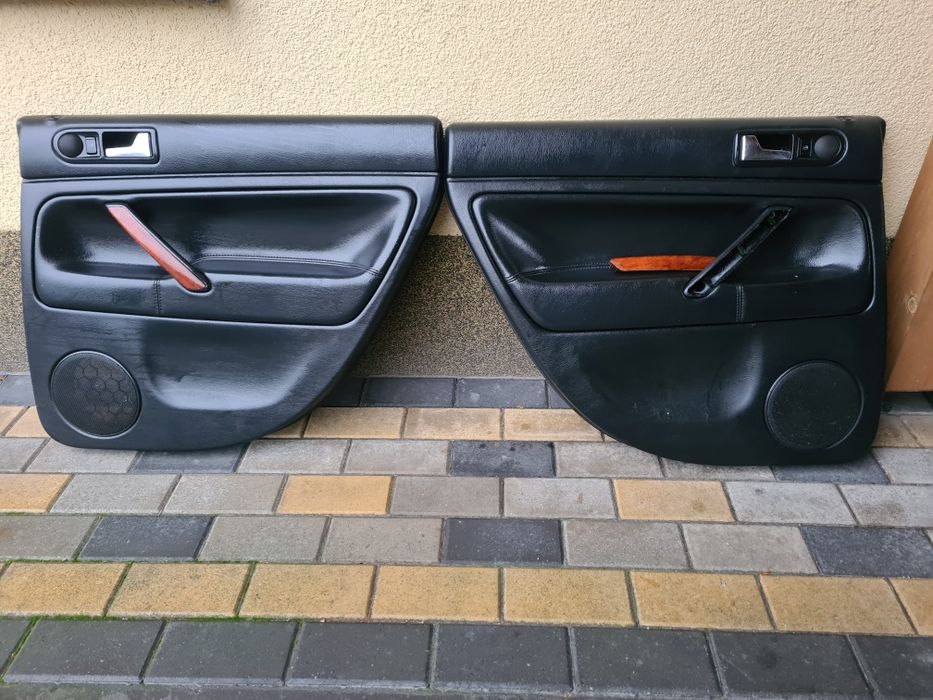 skora vw passat b5 fotele boczki drewno