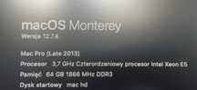 Mac pro 6,1 2013