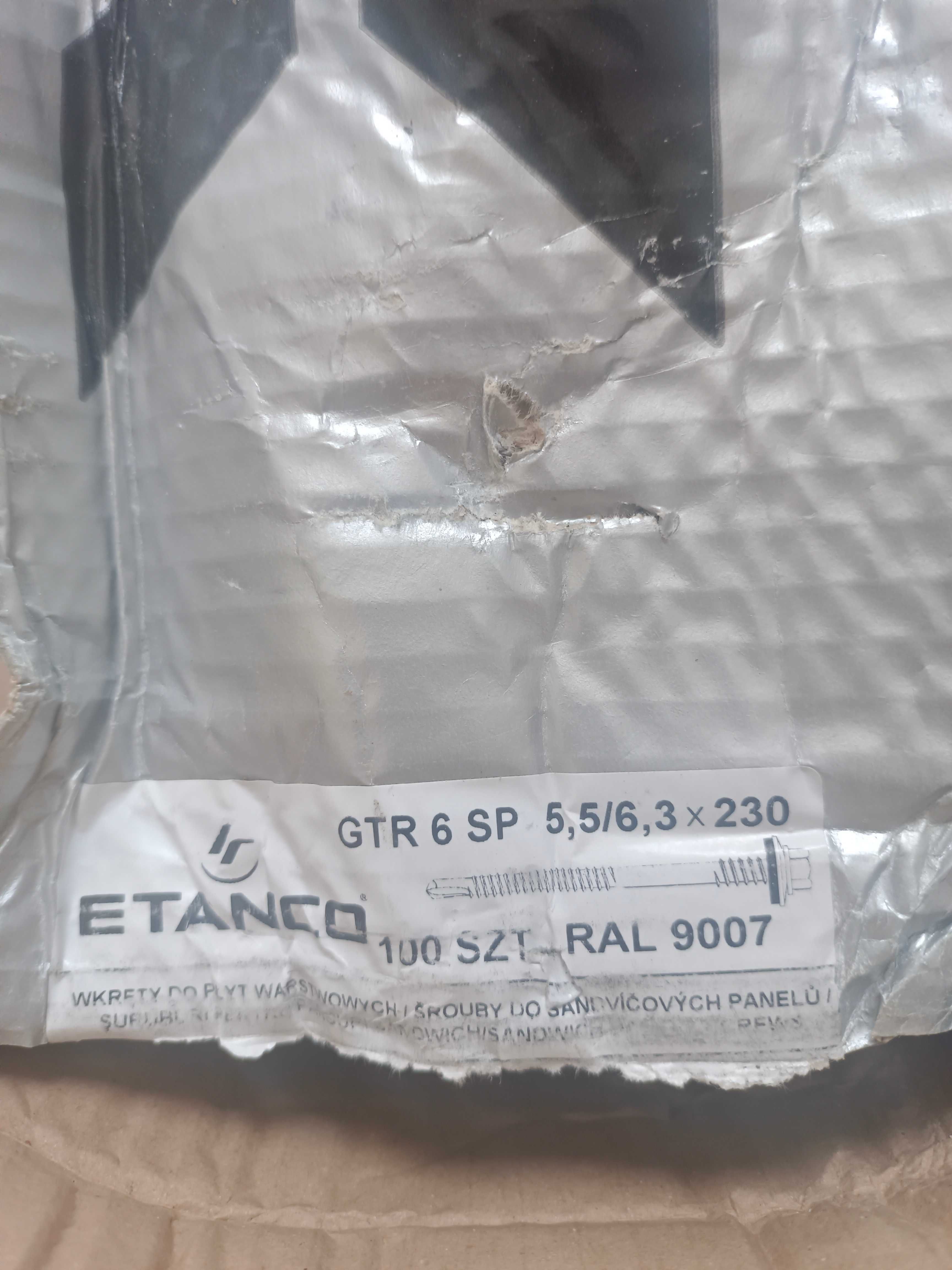 Wkręt do płyty warstwowej Etanco GTR 6!