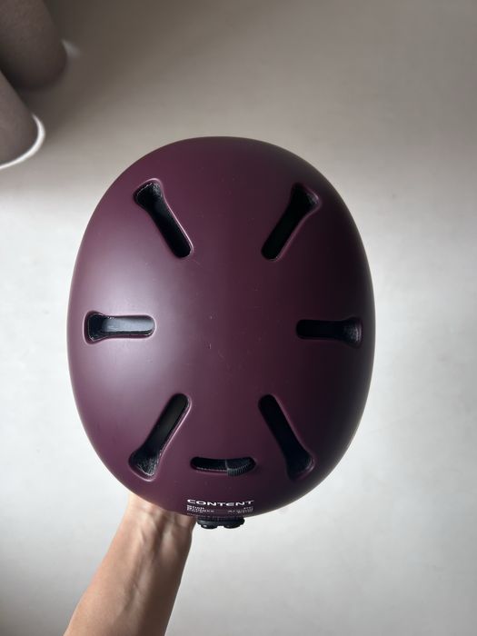 Kask POC bordowy XS-S 51-54