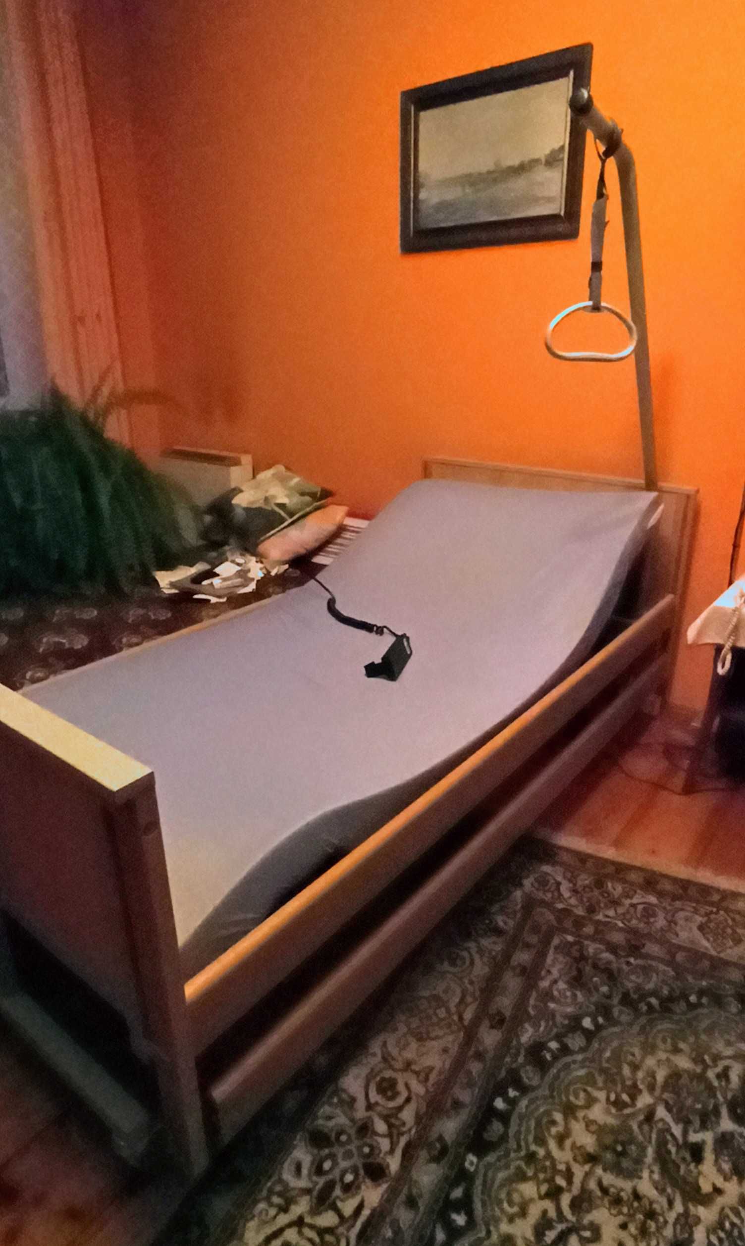 Łóżko rehabilitacyjne w pełni zautomatyzowane